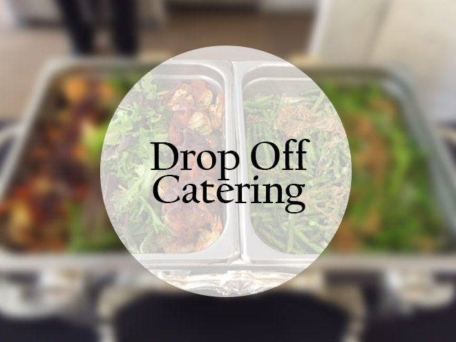 drop off catering