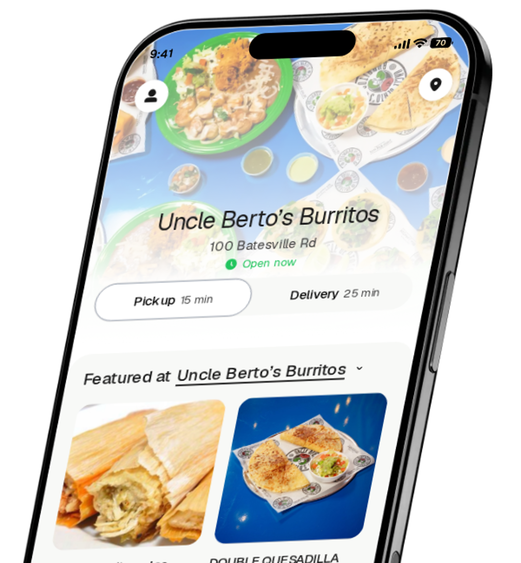 Uncle Berto’s Burritos app preview