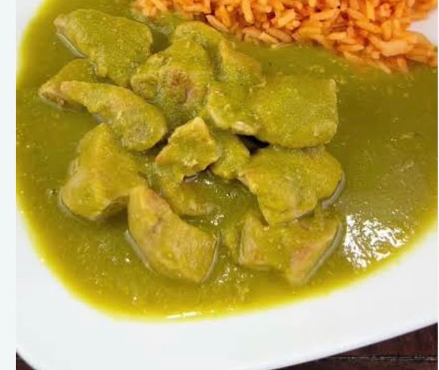 Carnitas Verdes Burrito.