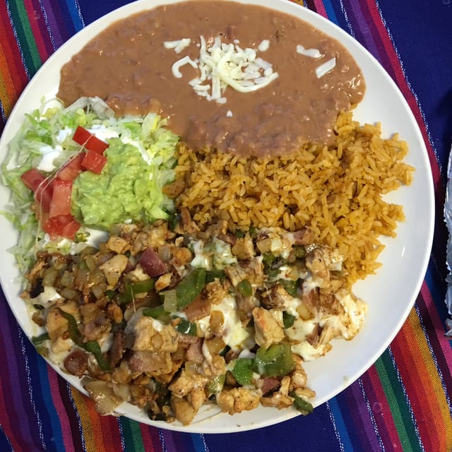 Chicken Fajitas.