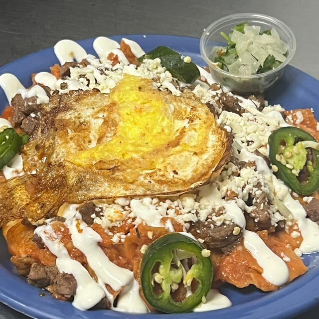 Chilaquiles.