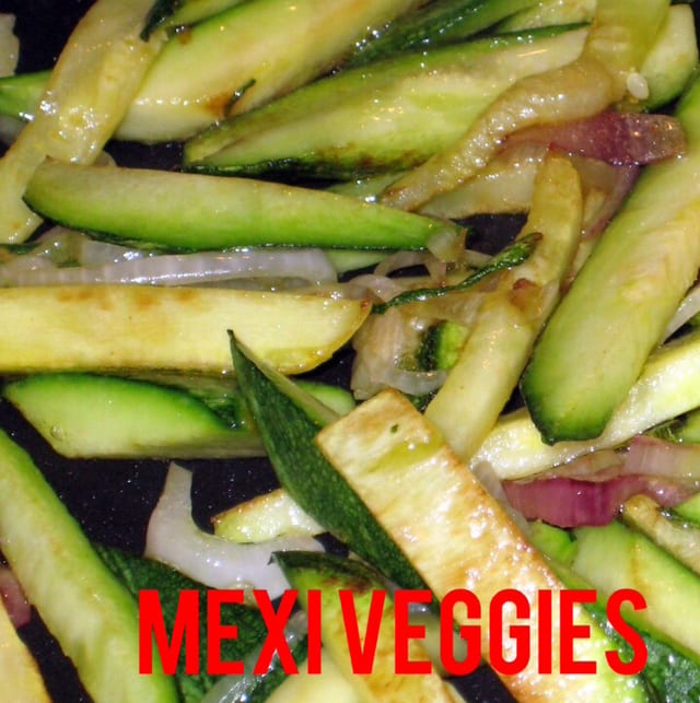 Mexi-Veggie Quesadilla.
