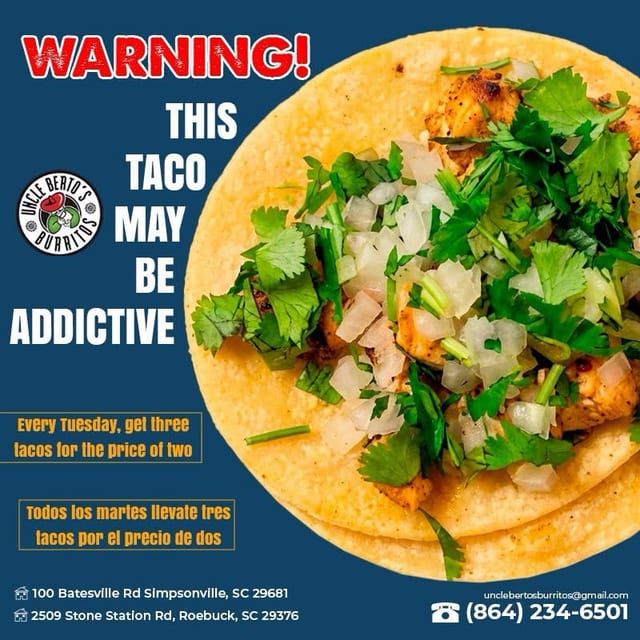 1 Taco.