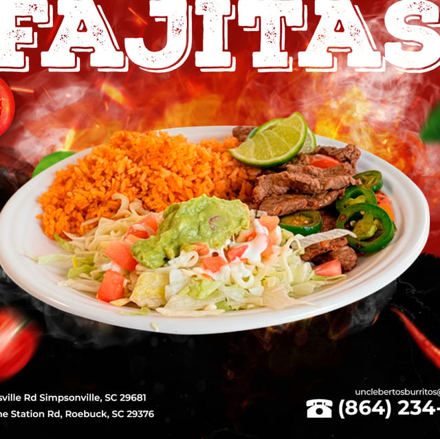 Steak N Chicken Fajitas.