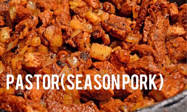 Pastor Burrito (Pineapple Season Pork).