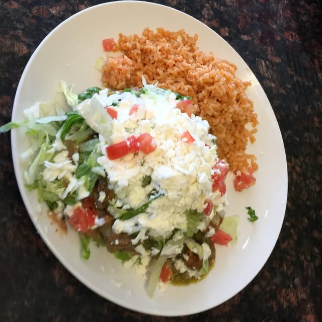 Combo 7-Tostada Meal.