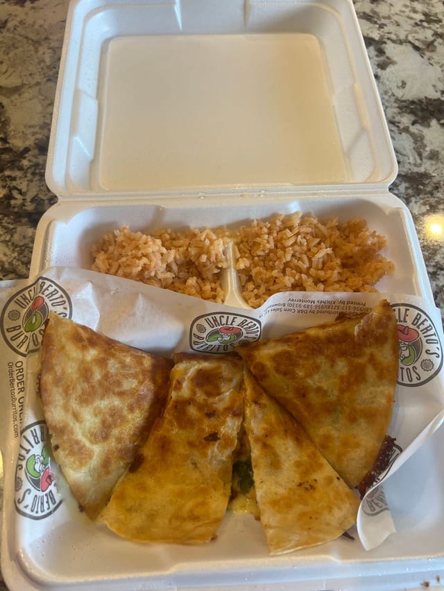 Chicken (Pollo) Quesadillas.