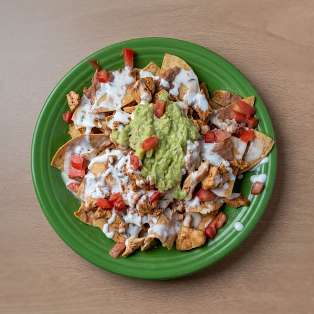 Chicken Nachos.