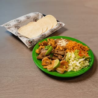 Trio Fajita-steak,shrimp And Chicken