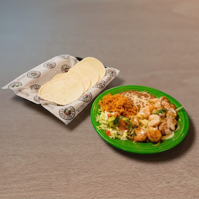 Shrimp Fundido.