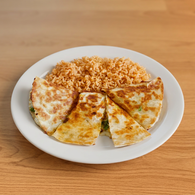 Chicken (Pollo) Quesadillas.